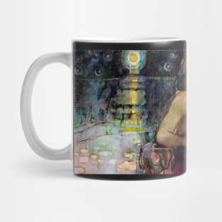 Searching for the right note Mug